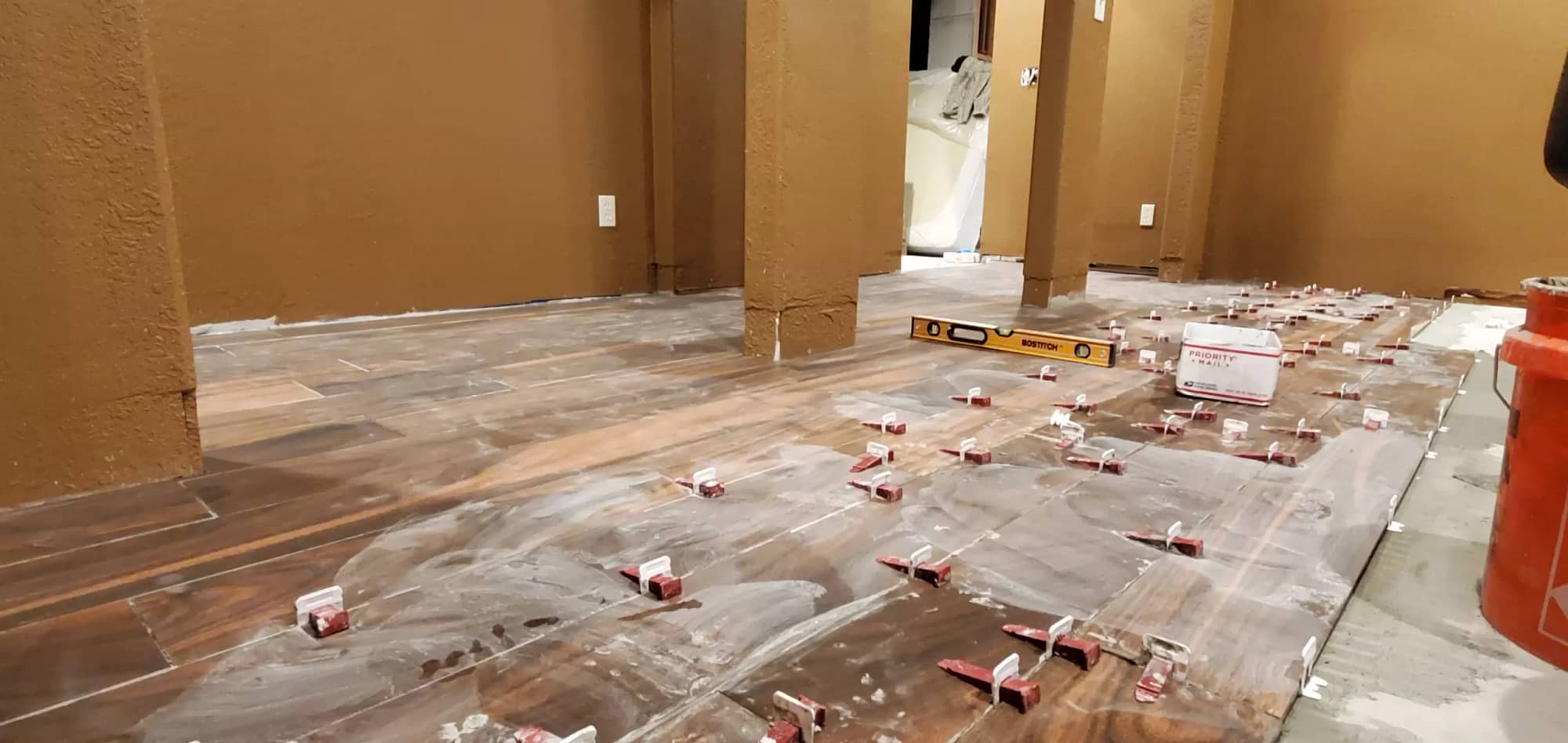 Installing Floor After Leveling