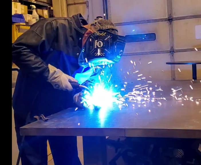 Metal Fabrication - MIG welding.