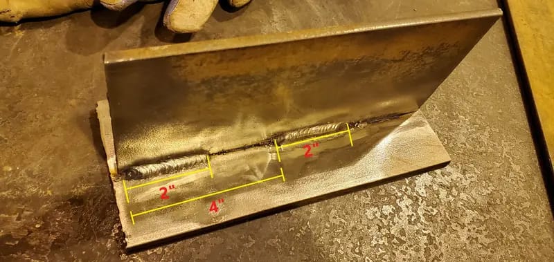 what is a stitch weld